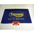 Bandeira de motocicletas Triumph 3x 5 pés 100% poliéster 90X150CM Banner de motocicletas Triumph